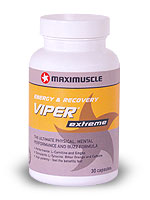 Maximuscle <strong>Viper EXTREME Capsules</strong> Extremely popular pre-training and workout supplement.