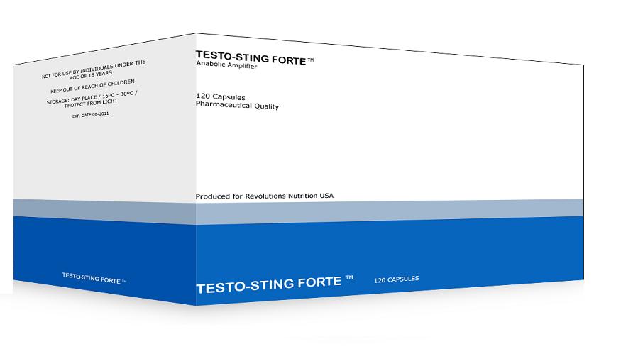 TestoSting Forte - Anabolic 100% safe supplement
